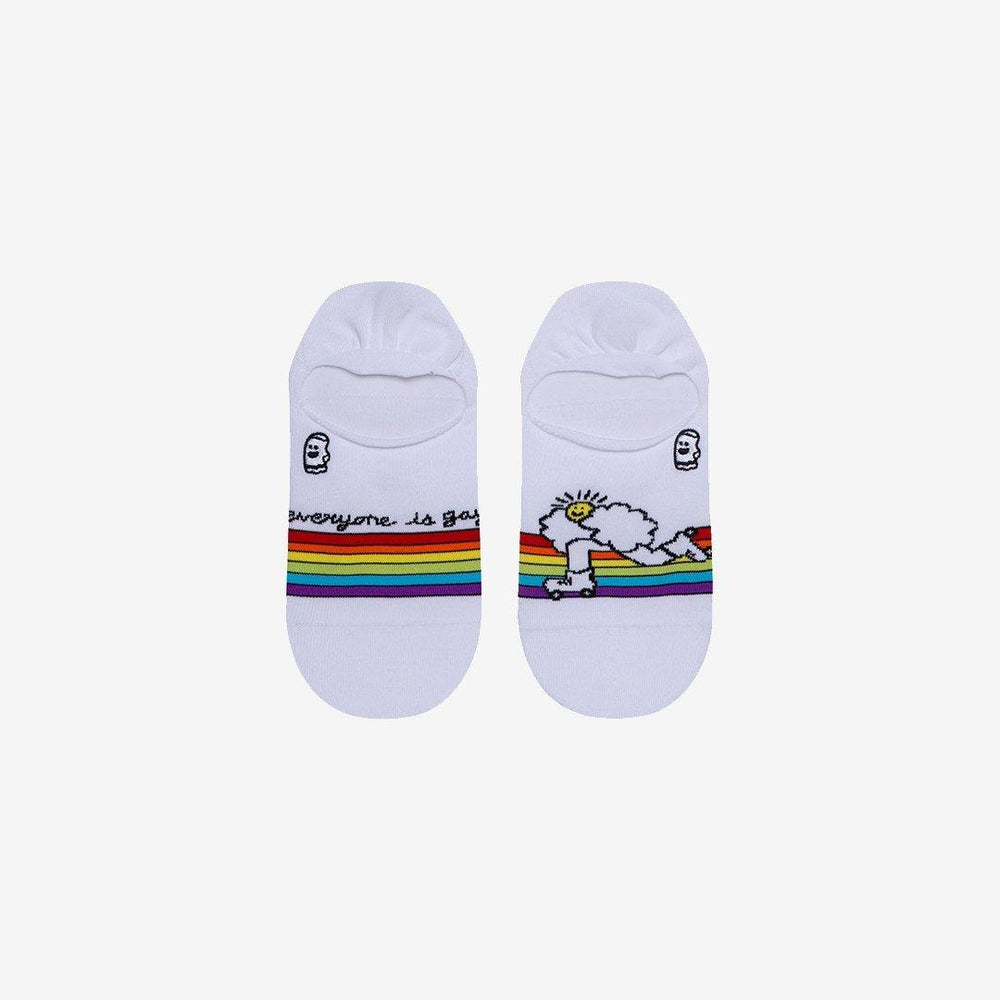 Funny pride rainbow socks