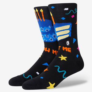 Hilarious birthday socks