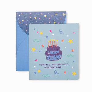 
            
                Load image into Gallery viewer, High quality birthday greeting card perfect for gift with lasting fun socks
            
        