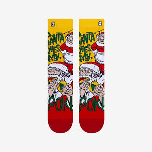 Funny Santa Clause Socks For Women