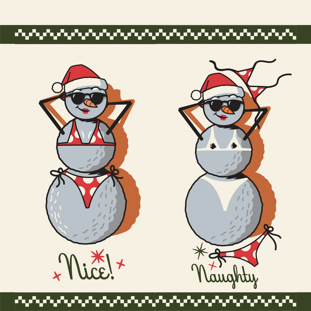 Snowman Print Holiday Socks