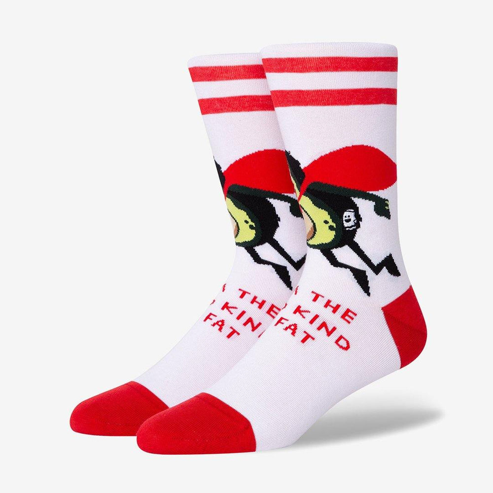 avocado print socks