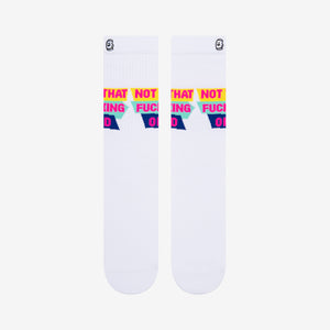 retro saved by the bell nostalgic crew sock for him