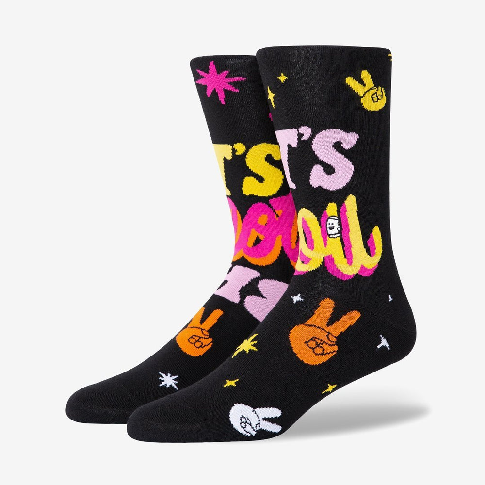 Emoji Print socks