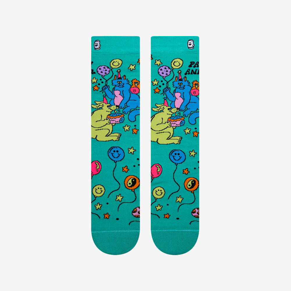
            
                Load image into Gallery viewer, Party Animal happy birthday socks
            
        