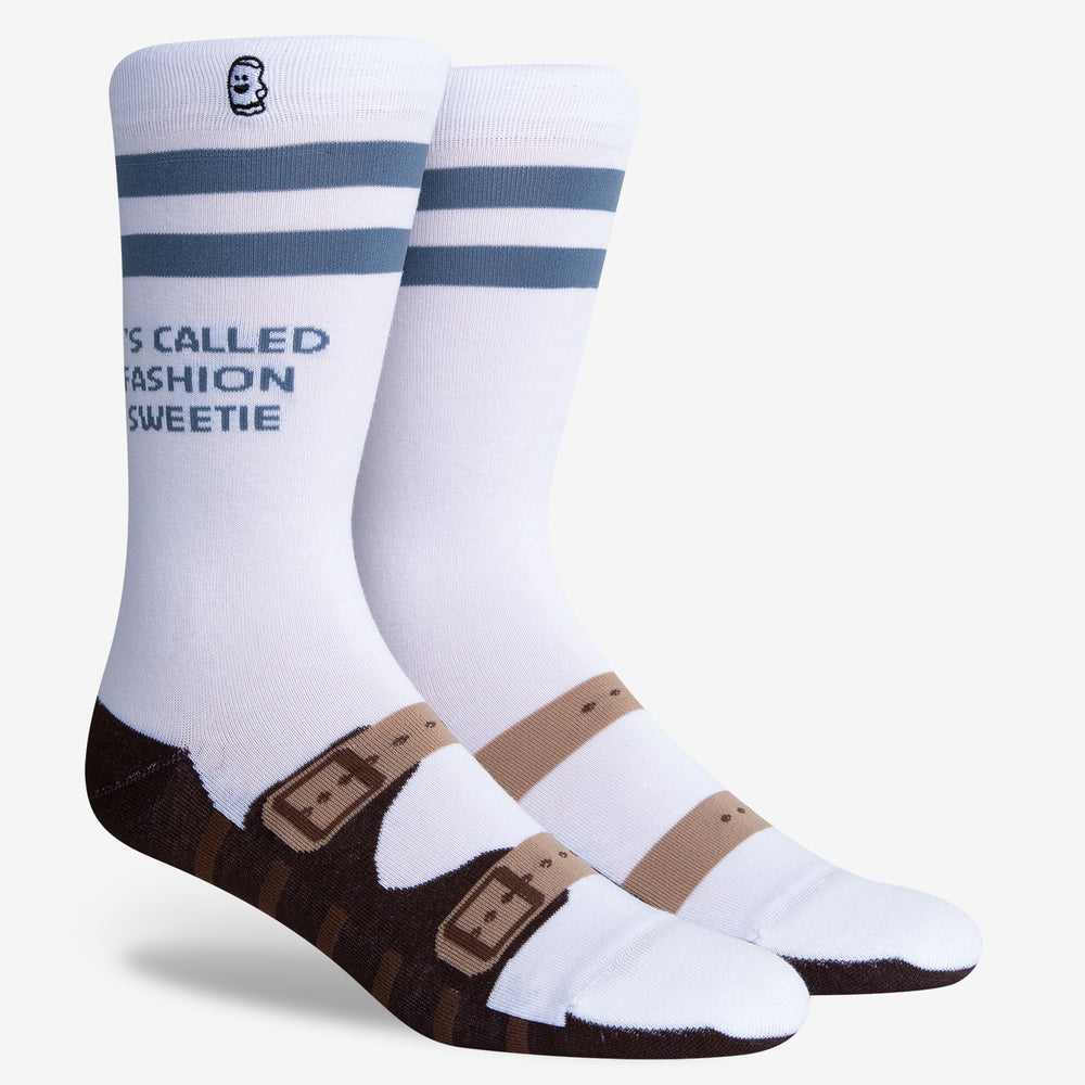 Fashionable Meme Shoe Socks for Men