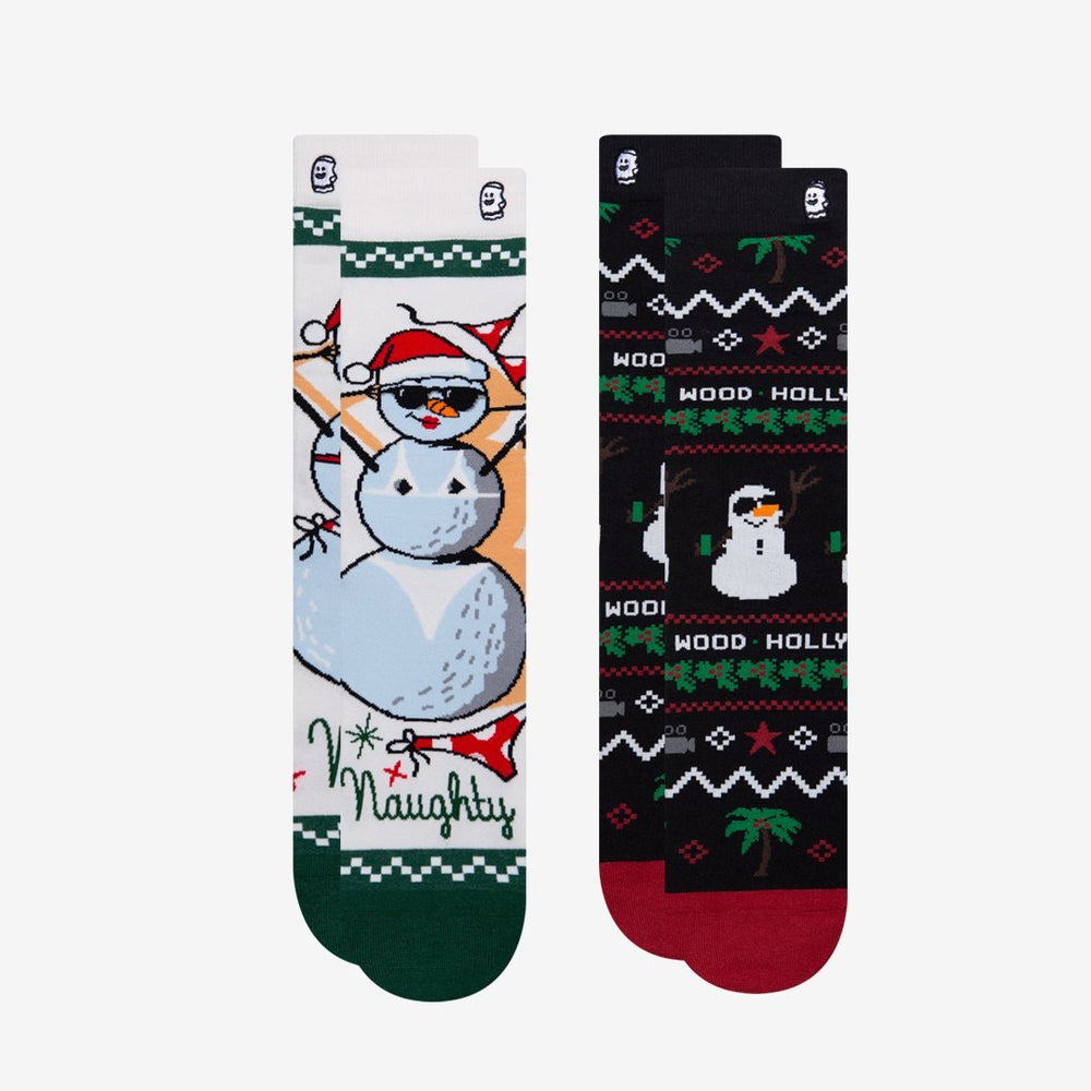 
            
                Load image into Gallery viewer, Holiday Snowman Socks Pack
            
        
