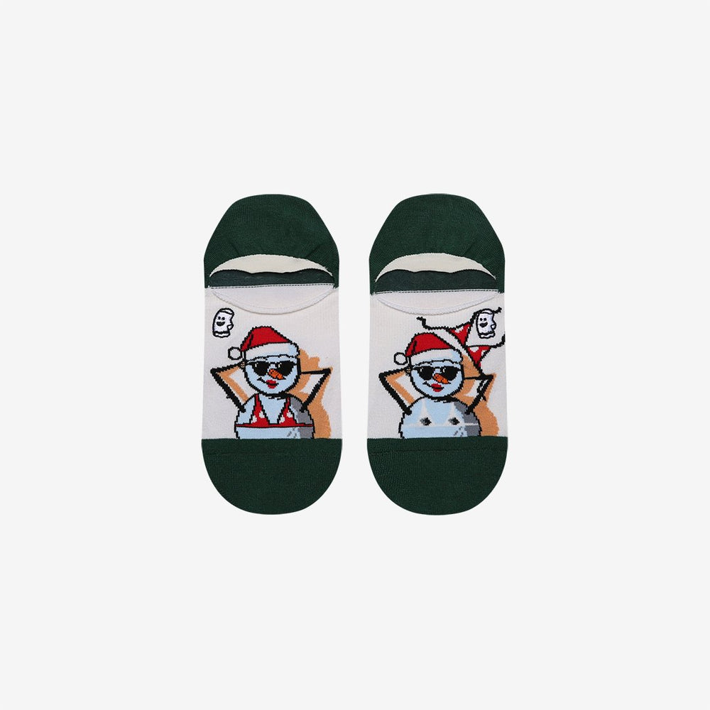
            
                Load image into Gallery viewer, Funny Snowman Holiday Socks
            
        