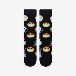 Mask Print Halloween Socks For men
